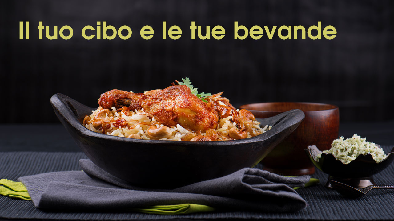 IT – Corso 9: Il Tuo Cibo e le Tue Bevande
